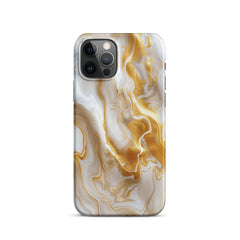 Gold Marble Phone case for iPhone