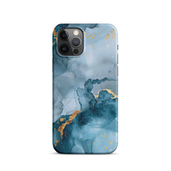 Blue Gold Phone case for iPhone