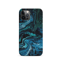 Abstract Blue Phone case for iPhone