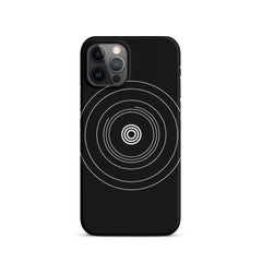 Black Circle Phone case for iPhone