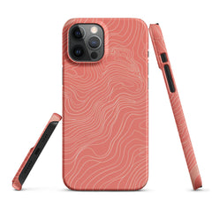 Coral Pink Phone case for iPhone