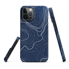 Blue Art Phone case for iPhone