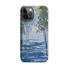 River Trees Phone case for iPhone