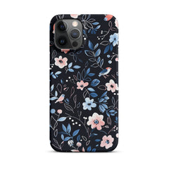 Blue Flowers Phone case for iPhone