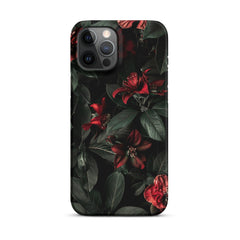 Dark Floral Phone case for iPhone