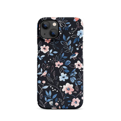 Blue Flowers Phone case for iPhone