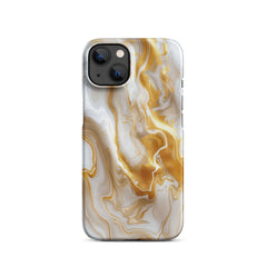 Gold Marble Phone case for iPhone