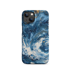 Blue Waves Phone case for iPhone