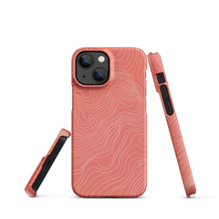 Coral Pink Phone case for iPhone