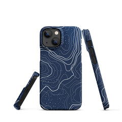 Blue Art Phone case for iPhone