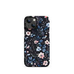 Blue Flowers Phone case for iPhone