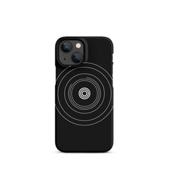 Black Circle Phone case for iPhone