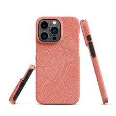 Coral Pink Phone case for iPhone