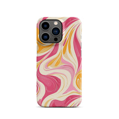 Yellow & Pink Phone Phone  case for iPhone