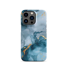 Blue Gold Phone case for iPhone