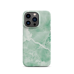 Jade marble Phone case for iPhone