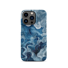 Blue watercolor Phone case for iPhone