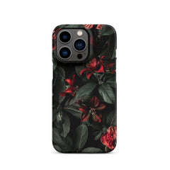 Dark Floral Phone case for iPhone