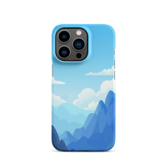 Blue Mountain Phone case for iPhone