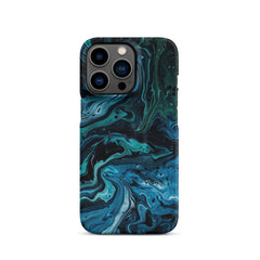 Abstract Blue Phone case for iPhone