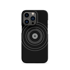 Black Circle Phone case for iPhone