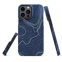 Blue Art Phone case for iPhone