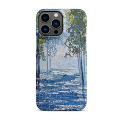 River Trees Phone case for iPhone