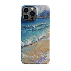 Beach Painting Phone case for iPhone