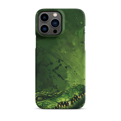 Crocodile Art Phone case for iPhone