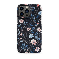 Blue Flowers Phone case for iPhone