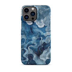 Blue watercolor Phone case for iPhone