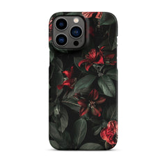 Dark Floral Phone case for iPhone