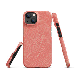 Coral Pink Phone case for iPhone