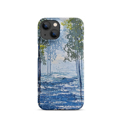 River Trees Phone case for iPhone