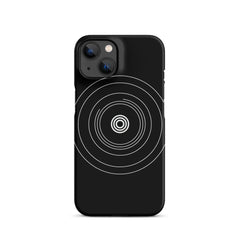 Black Circle Phone case for iPhone