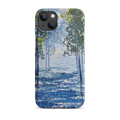 River Trees Phone case for iPhone