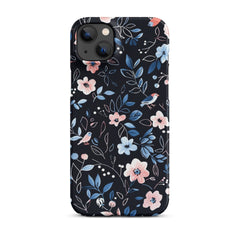 Blue Flowers Phone case for iPhone