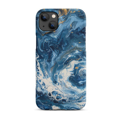 Blue Waves Phone case for iPhone