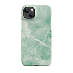 Jade marble Phone case for iPhone