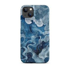 Blue watercolor Phone case for iPhone