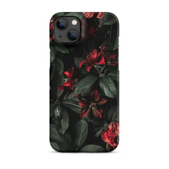 Dark Floral Phone case for iPhone