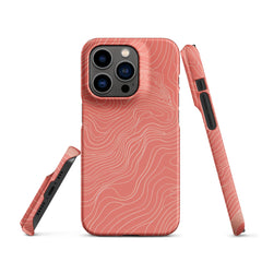 Coral Pink Phone case for iPhone