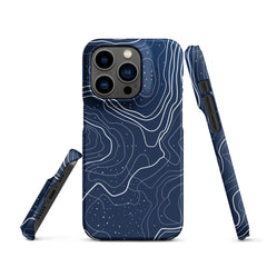 Blue Art Phone case for iPhone