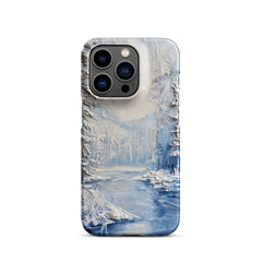 Winter River Phone case for iPhone