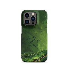 Crocodile Art Phone case for iPhone