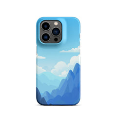 Blue Mountain Phone case for iPhone