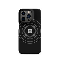 Black Circle Phone case for iPhone