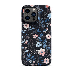 Blue Flowers Phone case for iPhone