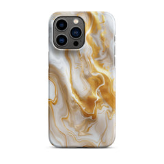 Gold Marble Phone case for iPhone