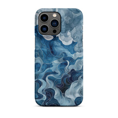 Blue watercolor Phone case for iPhone